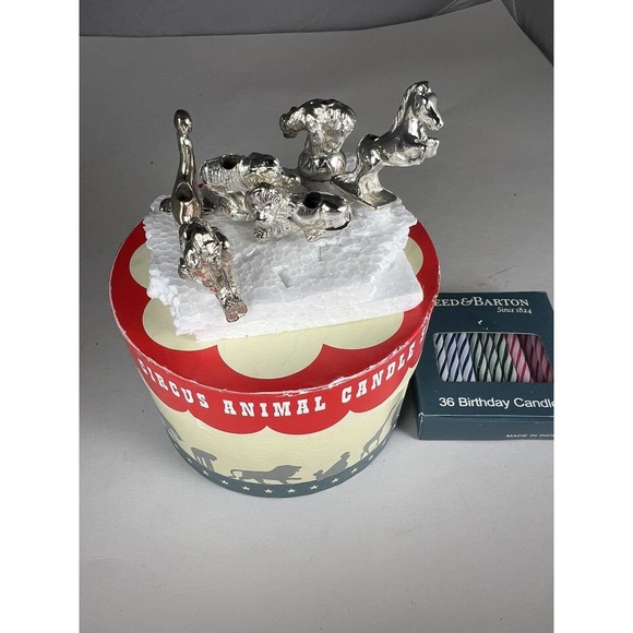 Reed & Barton Accents Vtg Reed Barton Silver Plate Set 6 Circus